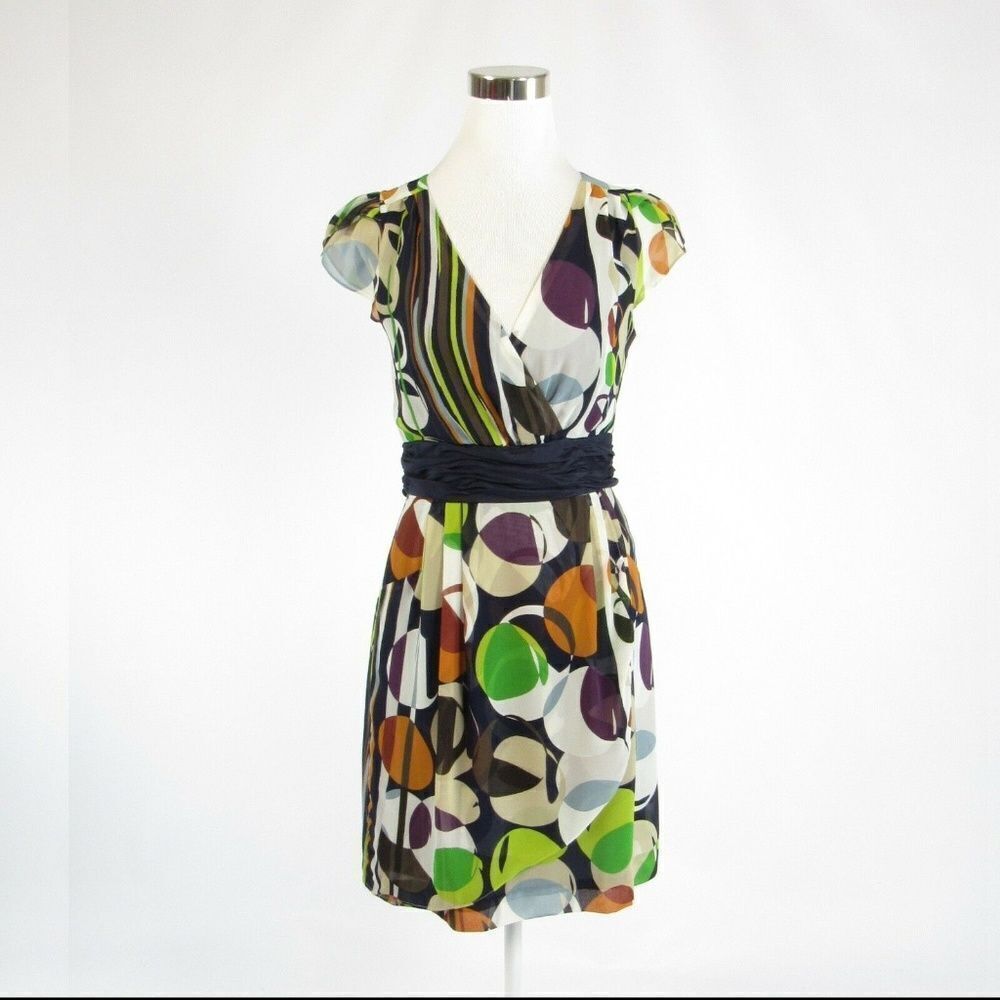 Anthropologie brown gray dress 2